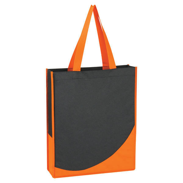 Color Curve Non-Woven Tote Bag