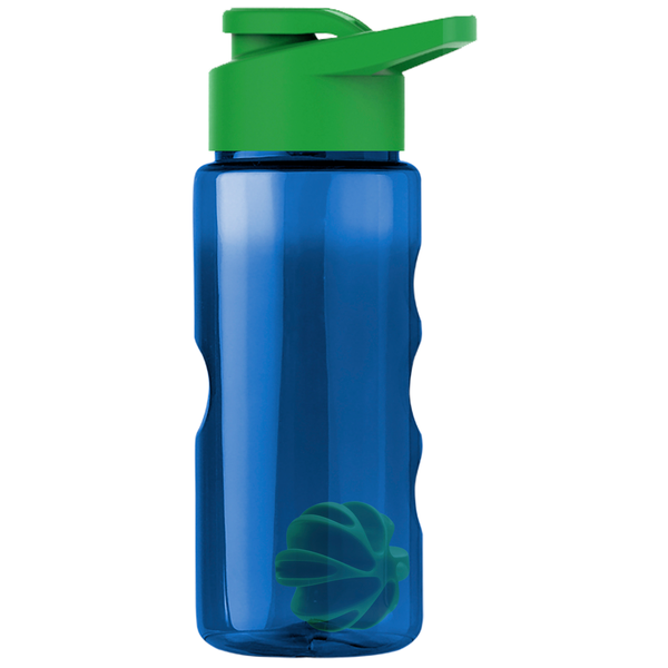 Finger Grip Shaker Tritan™ Transparent Bottle, 22oz. - Drink Thru Lid