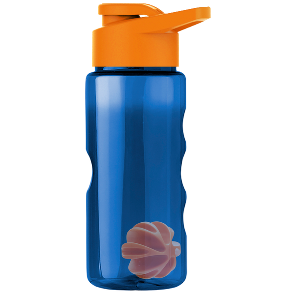 Finger Grip Shaker Tritan™ Transparent Bottle, 22oz. - Drink Thru Lid