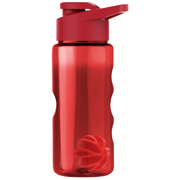 Finger Grip Shaker Tritan™ Transparent Bottle, 22oz. - Drink Thru Lid
