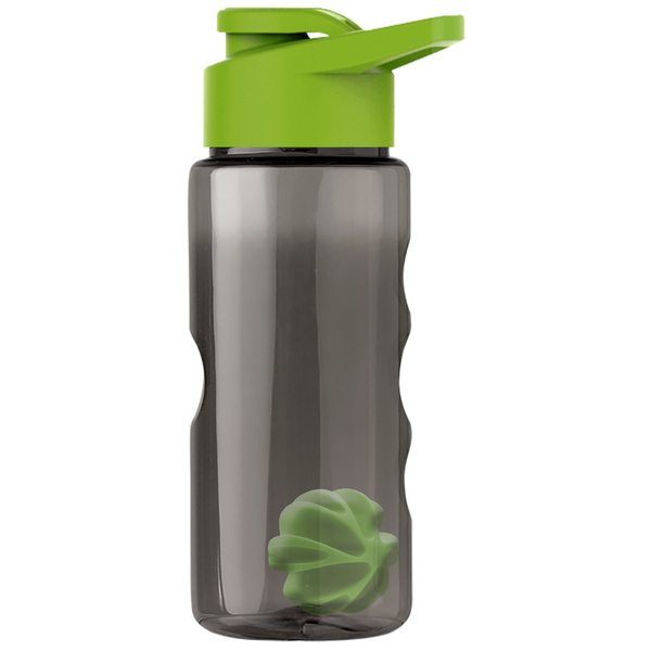 Finger Grip Shaker Tritan™ Transparent Bottle, 22oz. - Drink Thru Lid