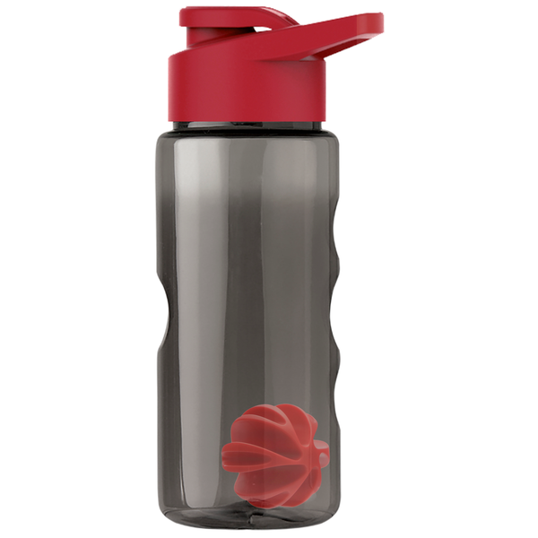 Finger Grip Shaker Tritan™ Transparent Bottle, 22oz. - Drink Thru Lid