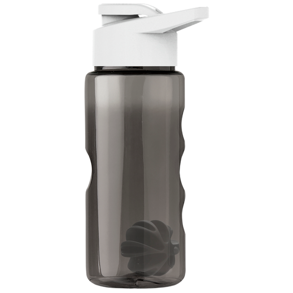 Finger Grip Shaker Tritan™ Transparent Bottle, 22oz. - Drink Thru Lid