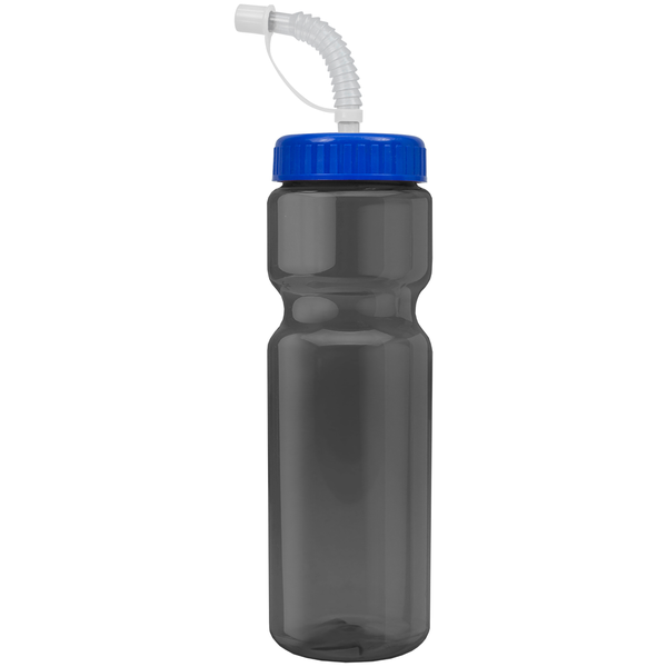 Transparent Sports Bottle, 28oz. - Straw Lid