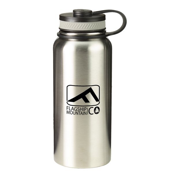 Rainier Stainless Steel Bottle, 27oz.