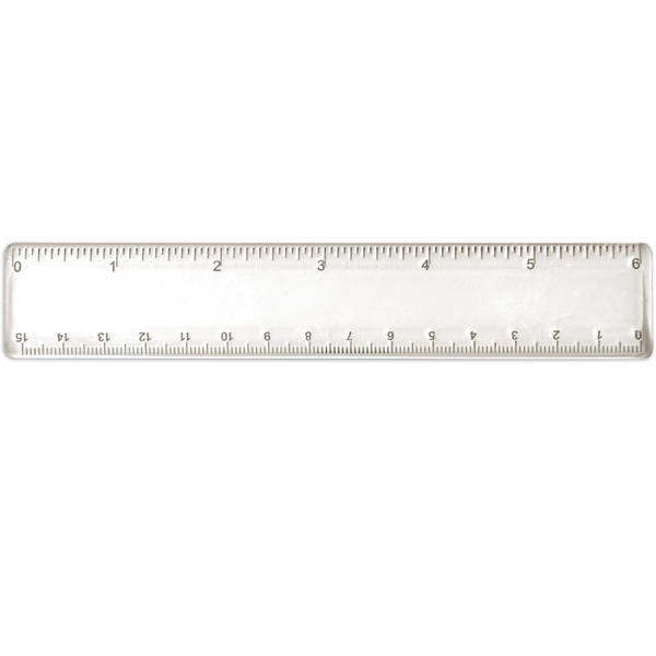 Plastic Ruler, 6"