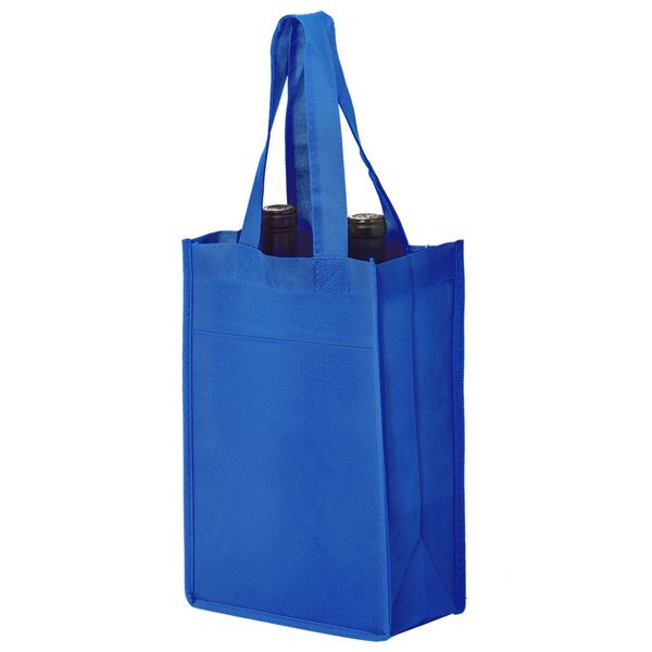 Two Bottle Non-Woven Wine Tote