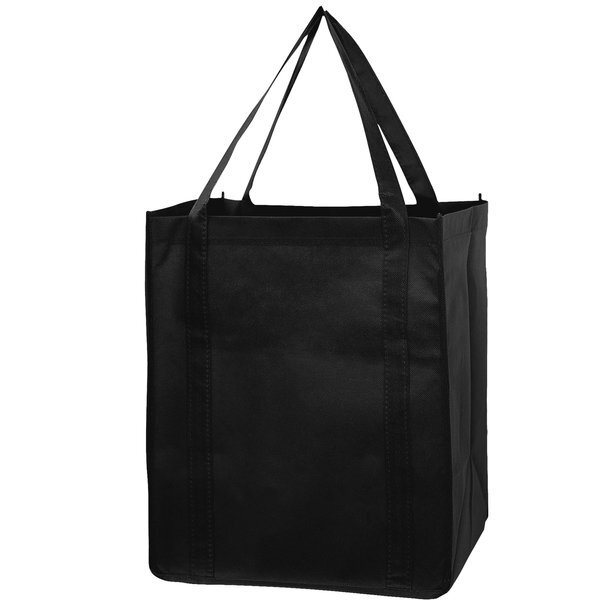 Large Price Buster Non-Woven Grocery Tote with Poly Board Insert