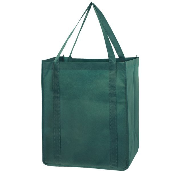 Large Price Buster Non-Woven Grocery Tote with Poly Board Insert