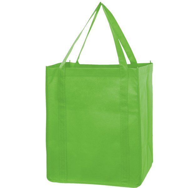 Large Price Buster Non-Woven Grocery Tote with Poly Board Insert