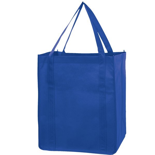 Large Price Buster Non-Woven Grocery Tote with Poly Board Insert