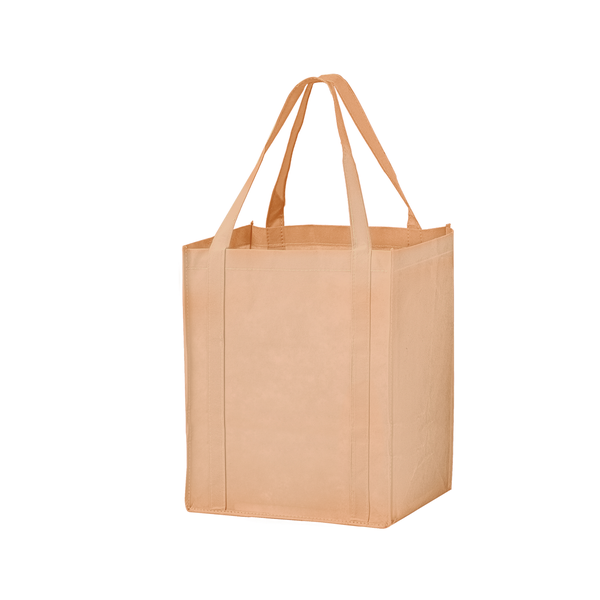 Large Price Buster Non-Woven Grocery Tote with Poly Board Insert