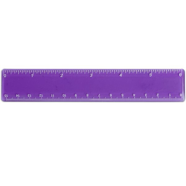 Plastic Ruler, 6"