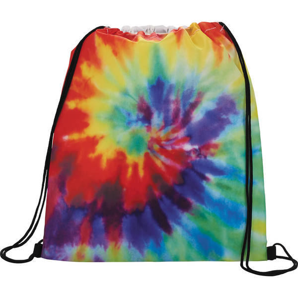 Tie Dye Polyester Drawstring Sportspack