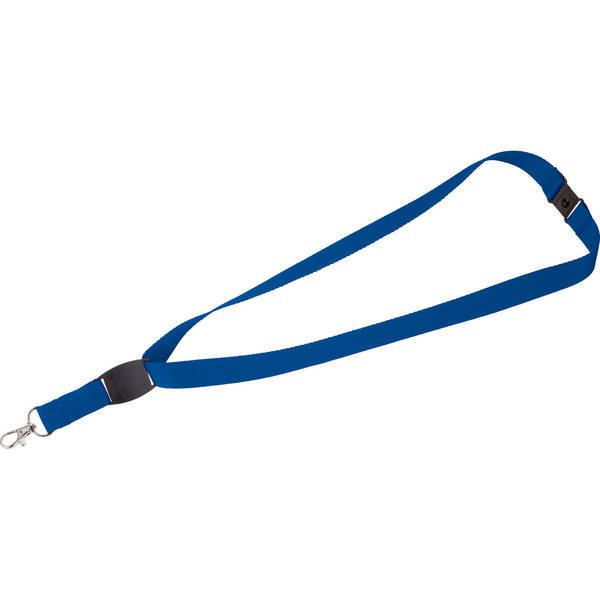 Flat Panel Breakaway Lanyard with Lobster Clip, 13/16" wide