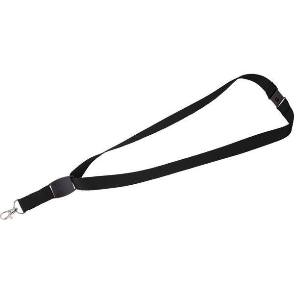 Flat Panel Breakaway Lanyard with Lobster Clip, 13/16" wide
