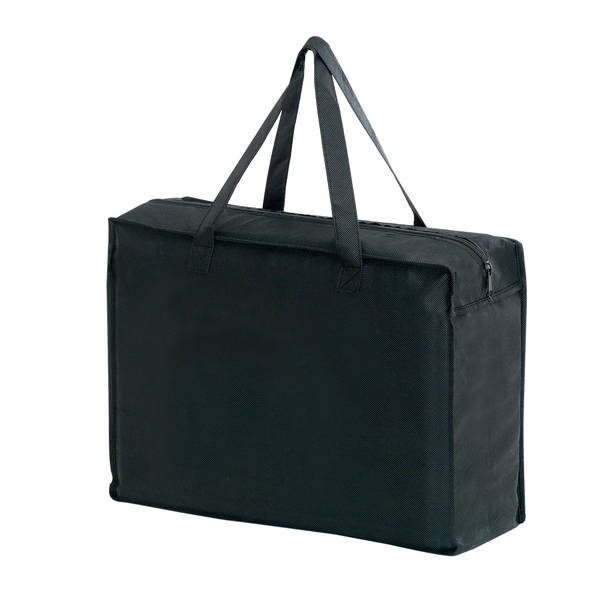 Essential Non-Woven Briefcase Tote with Zipper Closure