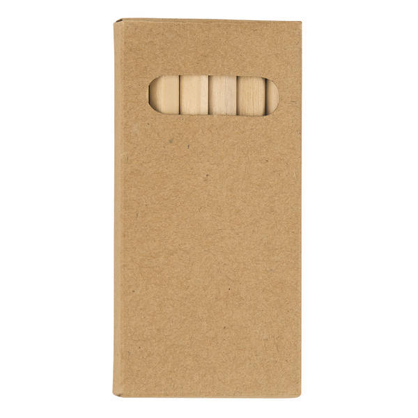 Mini Colored Pencil Set, 6 Pieces