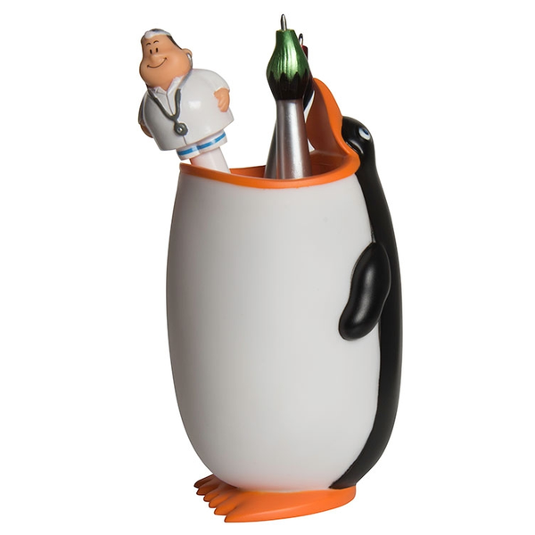 Penguin Pen Holder
