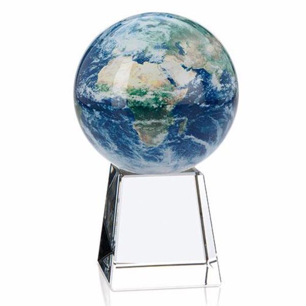 Mova Globe Award with Crystal Base, 7-5/8"
