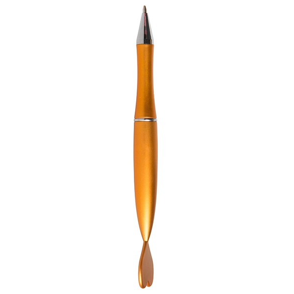 Metal-Look Heart Pen