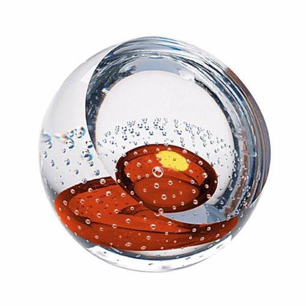 Color Splash 24% Lead Crystal Award, 2-7/8"