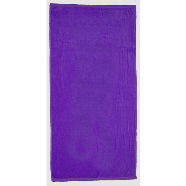 Turkish Signature Colored Medium Weight Beach Towel, 12 lbs.