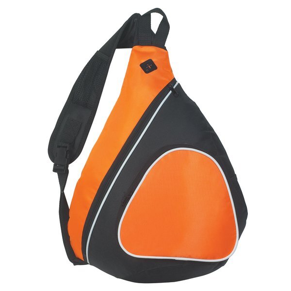 Techie Polyester & Nylon Sling Backpack