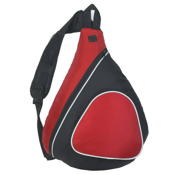 Techie Polyester & Nylon Sling Backpack