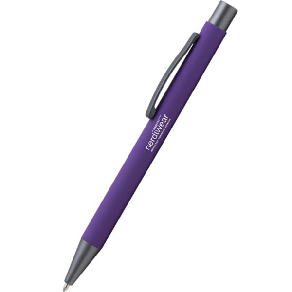 Bowie Soft Coated Barrel Ballpoint Pen