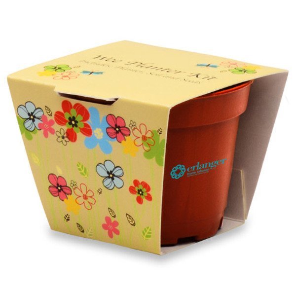Wee Terra Cotta Flower Planter Kit