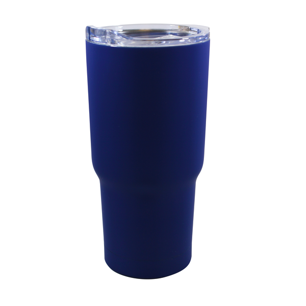 Soft Touch Double Wall Stainless Steel Halcyon® Tumbler, 20oz., Full Color Imprint