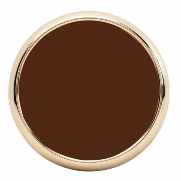 Round Leather & Zinc Coaster