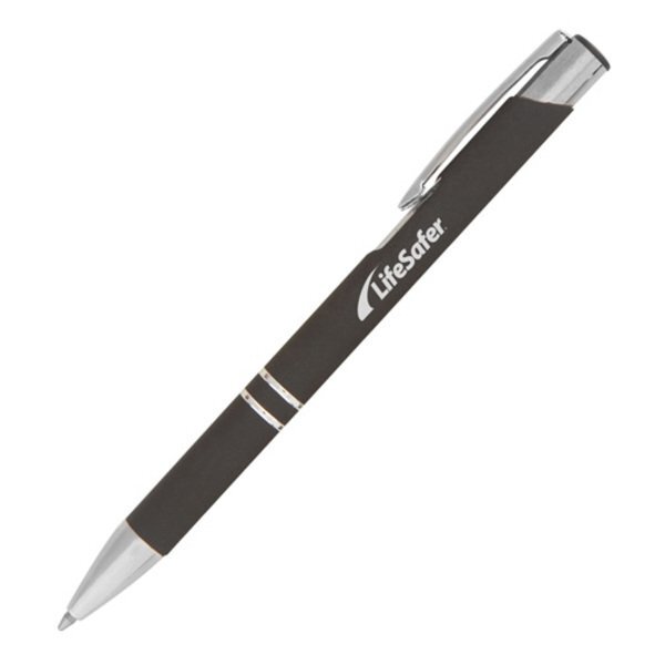 Tres-Chic Soft Coated Matte Finish Ballpoint Pen