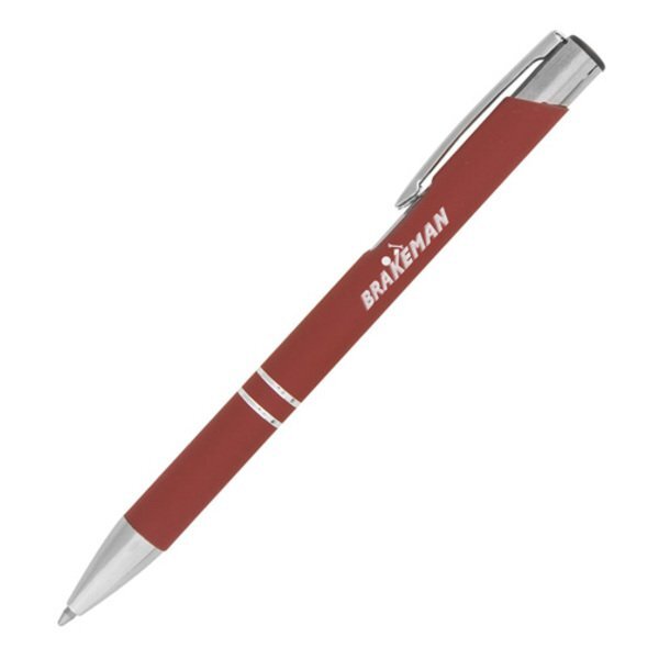 Tres-Chic Soft Coated Matte Finish Ballpoint Pen