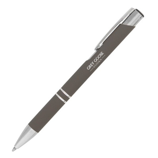 Tres-Chic Soft Coated Matte Finish Ballpoint Pen