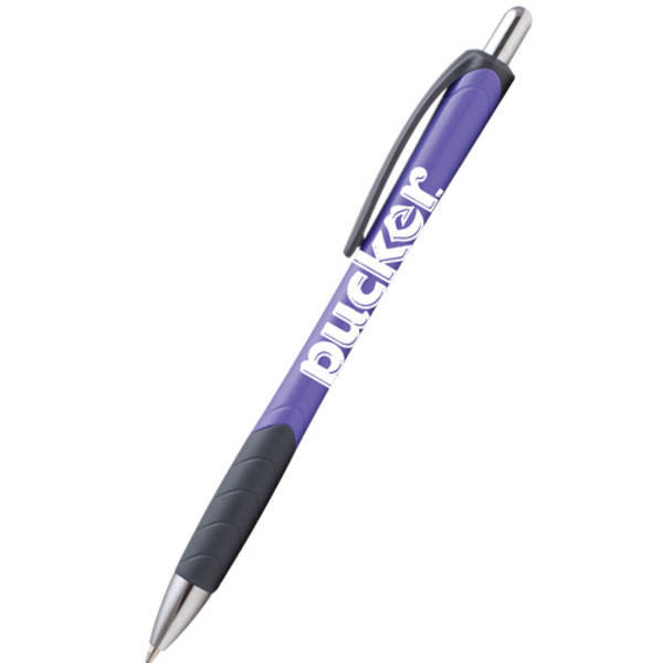 Ved Tropical Colors Ballpoint Pen w/ Rubber Grip