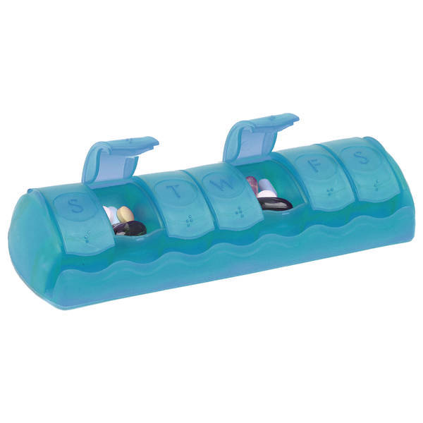 Seven Day Med Minder Strip Pillbox, 7"