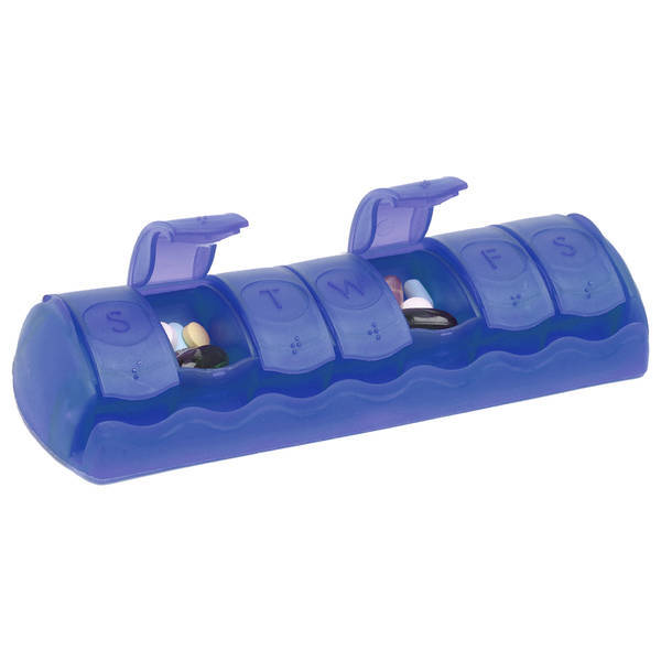 Seven Day Med Minder Strip Pillbox, 7"