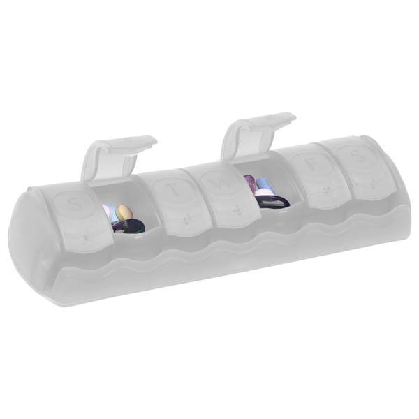 Seven Day Med Minder Strip Pillbox, 7"