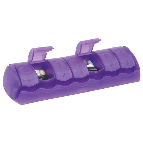 Seven Day Med Minder Strip Pillbox, 7"