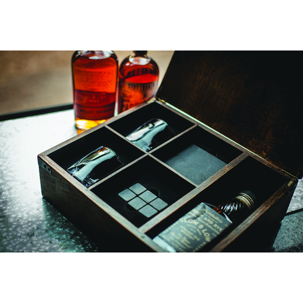 Whiskey Box Oak Gift Set