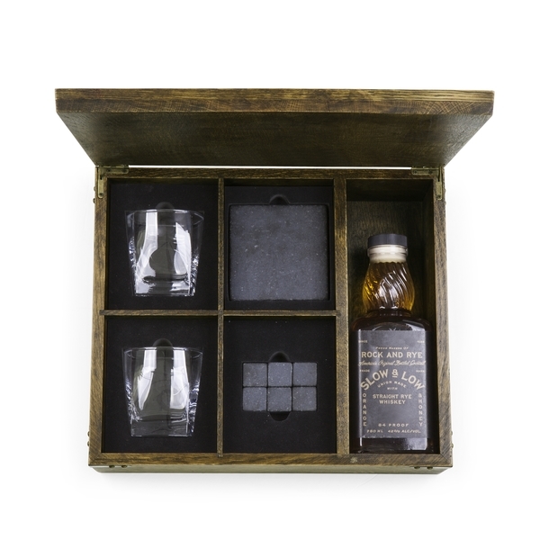 Whiskey Box Oak Gift Set