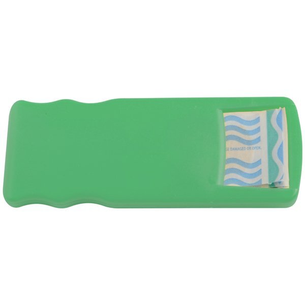 Slim Bandage Dispenser with Colored Bandages