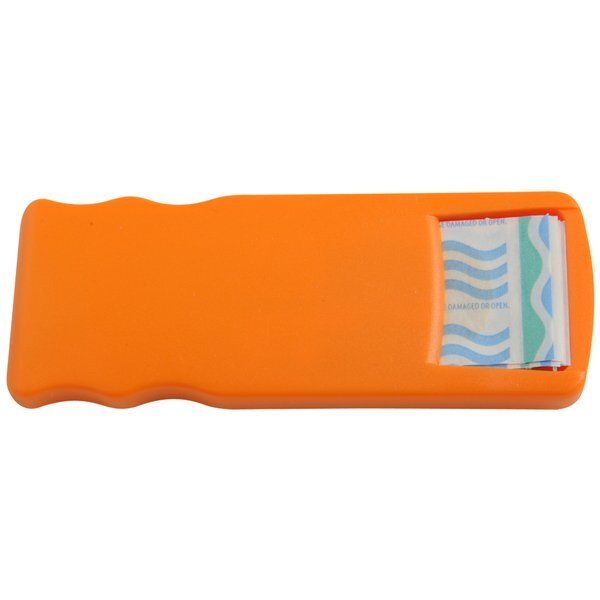 Slim Bandage Dispenser with Colored Bandages