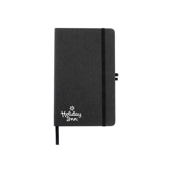 Hoboken Double Elastic Band Notebook, 5" x 8-1/4"