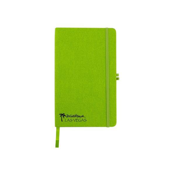 Hoboken Double Elastic Band Notebook, 5" x 8-1/4"