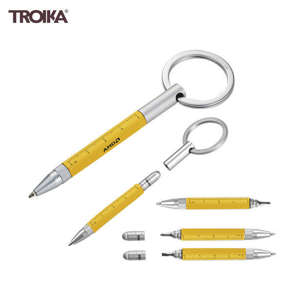 Troika Micro Construction Tool Pen Keychain