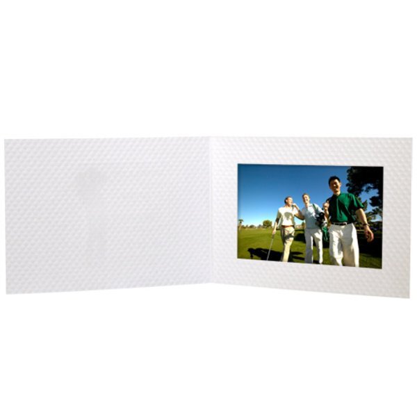 Golf Textured Portrait Folder, 4" x 6"
