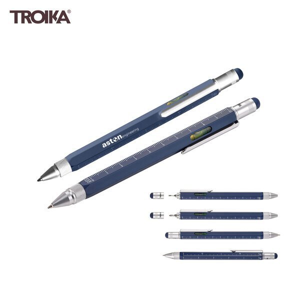 Troika Construction Ballpoint Pen w/ Tools